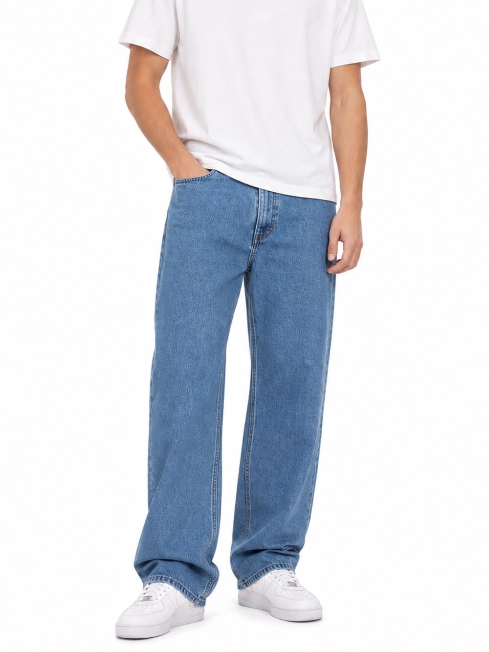 Carhartt Relaxed Fit Jeans Men’s 48x30 Blue Denim